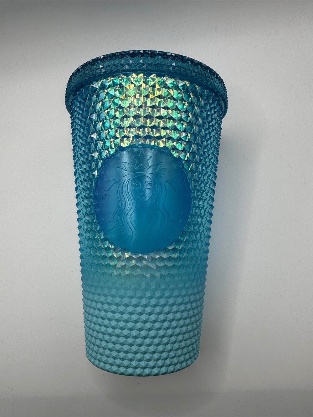 Starbucks Blue Iridescent Studded Tumbler